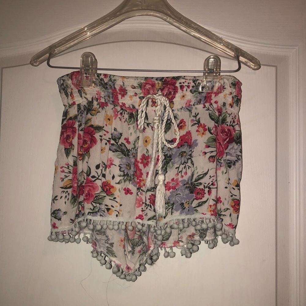 flower shorts